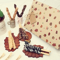 아몬드쿠키 수제 막대과자 만들기 키트 DIY 세트, 아몬드쿠키 막대과자만들기세트, 1세트
