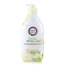 해피바스 센슈얼 화이트릴리 퍼퓸 바디워시 900ml, 1개