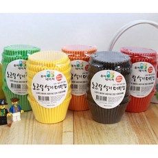 이홈베이킹 노르딕색지머핀컵 55mm(100장)-초코, 초코, 1개