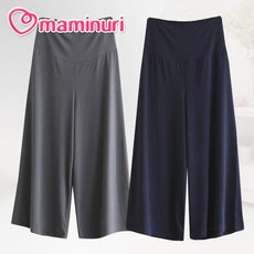 마더라이크 ITY 무지 복대 8부 통바지