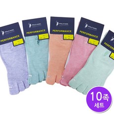 여성폴로나이즈발가락양말