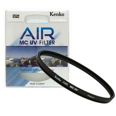 KENKO 슬림형 멀티 코팅 AIR MC UV 카메라 필터, AIR MC UV 52mm, 1개