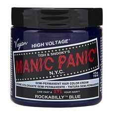 MANIC PANIC 매닉패닉헤어컬러 염색약 헤어매니큐어, ROCKABILLY BLUE, 1개, 1개