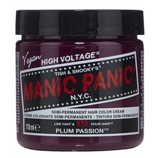 MANIC PANIC 매닉패닉헤어컬러 염색약 헤어매니큐어, PLUM PASSION, 1개