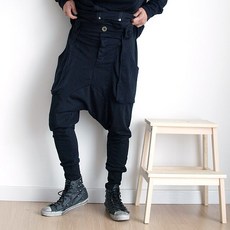 여 아방가르드 건빵 배기팬츠 하렘 에스닉 히피스타일