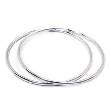 실버빅링귀걸이