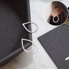 실버귀걸이드롭