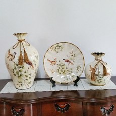 엔틱도자기화병