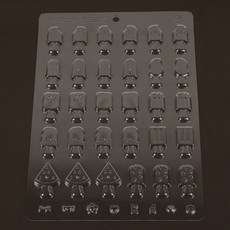 아이스바 몰드_미니송이 초콜릿 몰드 DIY, [_ITEM_NAME_], 1개