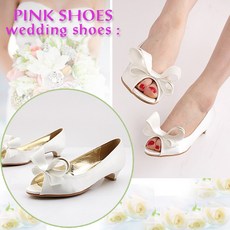 핑크웨딩슈즈