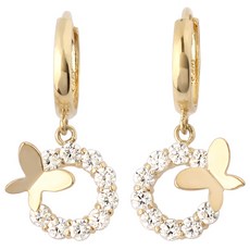 14k써클원터치귀걸이