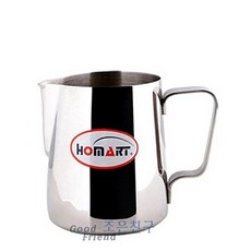 에스제이 홈아트 스팀피쳐 600ml 스팀피처 우유스팀피쳐 밀크저그 커피용품 바리스타용품, 1