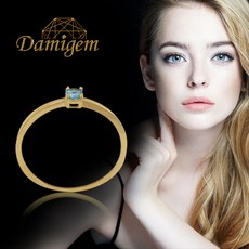 천연토파즈반지