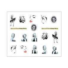 네일팝 워터데칼 네일 스티커, DECAL_091, 1개