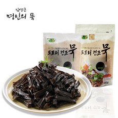 명인의묵 국산도토리건조묵, 50g, 3개