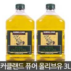 커클랜드 시그니춰 퓨어 올리브유 3L, 2통, 6L