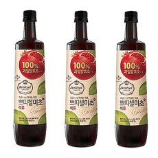 쁘띠첼미초 석류 900ml 석류즙, 3병
