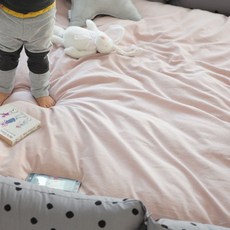 데코뷰 슈가 워싱 요커버 100x150cm, 핑크