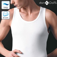 돈앤돈스 순면 조끼런닝