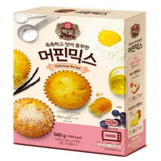 CJ 오븐용머핀믹스500g(묶음), 10개, 500g