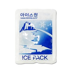 아이스원 아이스팩 낱개구매 나일론 완제품 젤아이스팩 15x20cm 1EA, 1개