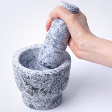 토탈하우스 자연석 돌절구 옥절구 옥돌절구, 1개