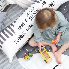 아망떼 샤이닝나잇 순면 바디필로우(솜포함), 다크그레이