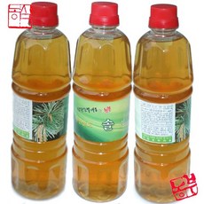 농선 자연발효 솔식초, 4병, 900ml
