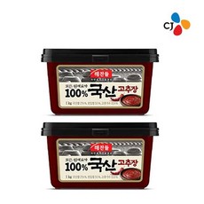 해찬들국산고추장