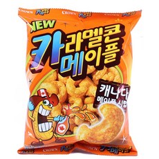크라운 카라멜콘메이플 74g(16입) 한박스, 1개