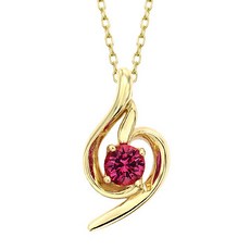 천연루비목걸이