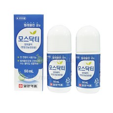 일양약품 모스닥터 썸머쿨액(50ml)-모기.벌레물린데, 2개