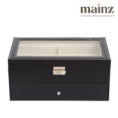 마인츠 12구 모던블랙 2단 안경보관함