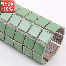 모자이크타일 그린유광25mm(박스18장), 1박스(18장)