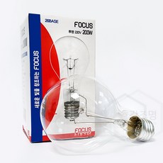 포커스엘이디 고촉램프 200W 300W 500W, 1개, 200W(E26)_전구색(노란빛)
