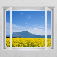 등대그림인테리어창문