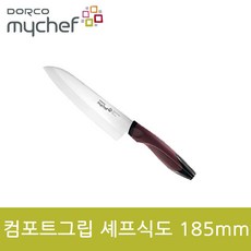 도루코 마이셰프 컴포트그립 셰프식도 185mm gil 식도, 은색, 1개