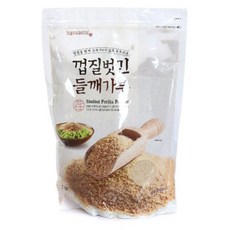 한생 껍질벗긴 들깨가루 1kg 오독거리지 않고 부드러워요, 1개