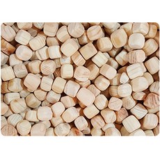 친환경 편백아트 천연 편백나무 큐브칩 100g 편백베개, 원목색