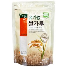 청오건강 웰스 유기농쌀가루 350g, 1팩
