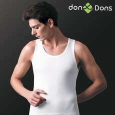 돈앤돈스 베이직 남성 순면 민소매 런닝
