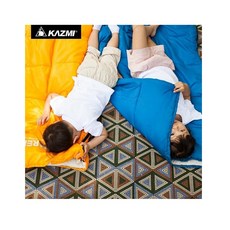 카즈미 익스트림 2종 침낭 캠핑용품 동계, 오렌지