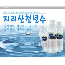 지리산 천년수 (500ml x 40병), 40개입, 500ml