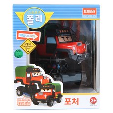 아카데미과학 로보카 폴리 변신시리즈 포처 변신로봇, 1개