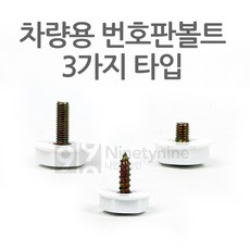 나인티나인 국산 번호판볼트 피스 너트 번호판가드 1P, 번호판볼트-대1P