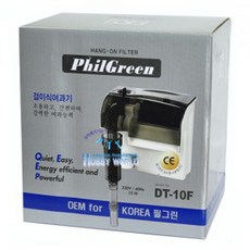 pHilGreen 행언 걸이식 여과기 10W DT-10F, 1개