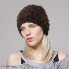 통밍크여성모자