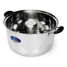 스텐 들통 대용량 스팀 거품 빨래솥, 30cm, 1개