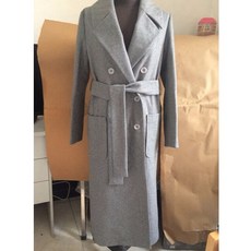 (50%할인)(그레이 블랙 차콜 블루 버건디 카멜베이지) 막스st 카멜모직코트 더블버튼롱코트 허리벨트 H라인코트 셀린