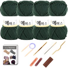 아기뜨개목도리